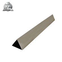 Tubo triangular de aluminio t6 anodizado colorido